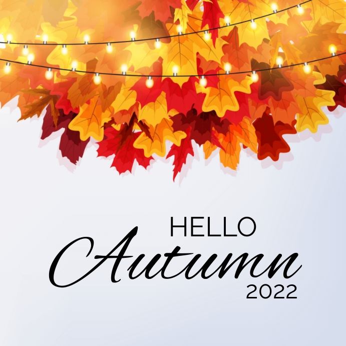 Copy of Hello Autumn Instagram Post template. | PosterMyWall