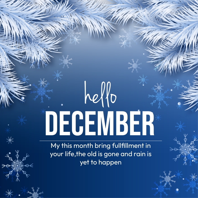 Hello December Tumblr Quotes