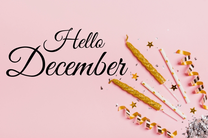Hello December Template | PosterMyWall