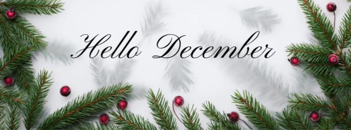 Hello December Template | PosterMyWall