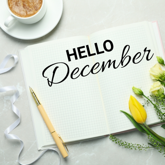 Hello December Template | PosterMyWall