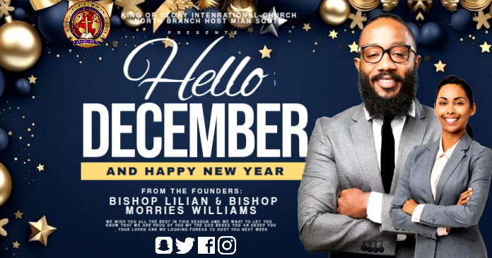 hello december Imagen Compartida en Facebook template