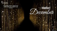 Hello December Digital Display (16:9) template