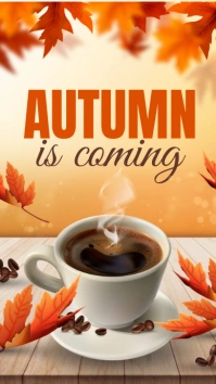 hello fall Instagram Story template