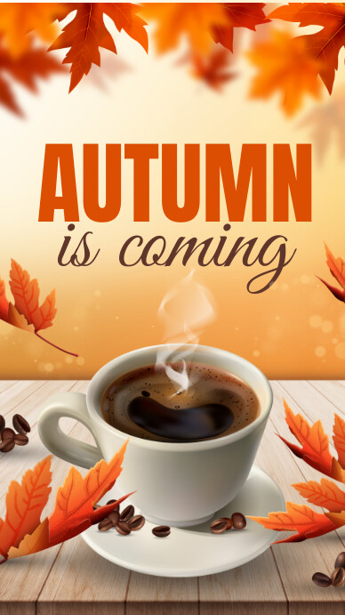 hello fall Template | PosterMyWall