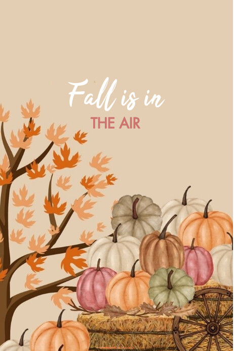 Hello fall Template | PosterMyWall