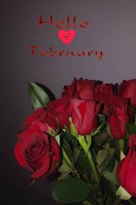 Hello February Template | PosterMyWall
