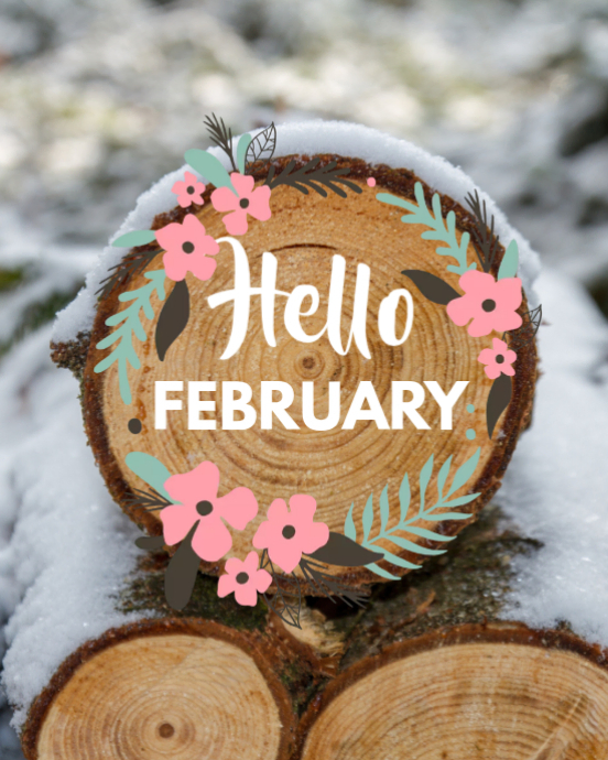 Hello February Template | PosterMyWall