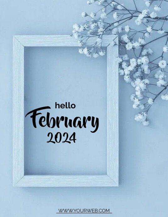 Hello february Template | PosterMyWall