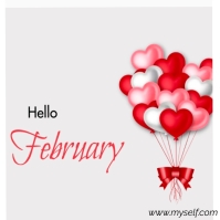Hello February Template | PosterMyWall