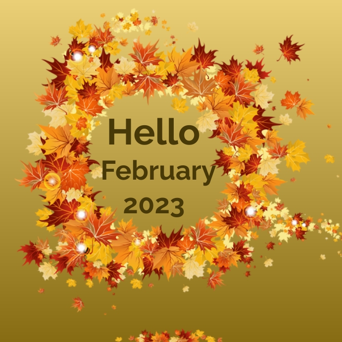 Hello February Template | PosterMyWall
