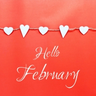 Hello February Template | PosterMyWall