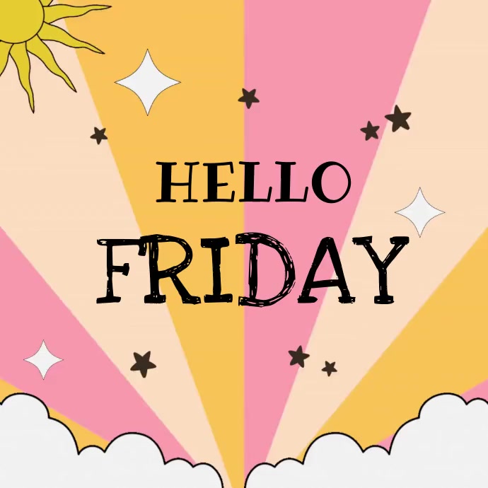 Hello Friday Template | PosterMyWall