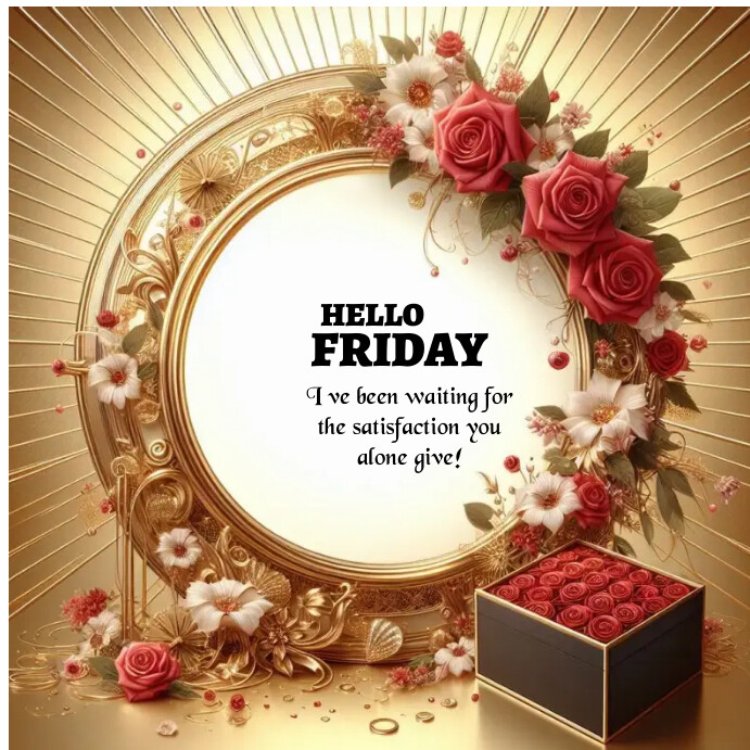 Hello Friday Template | PosterMyWall