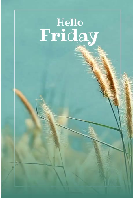 Plantilla de Hello Friday | PosterMyWall