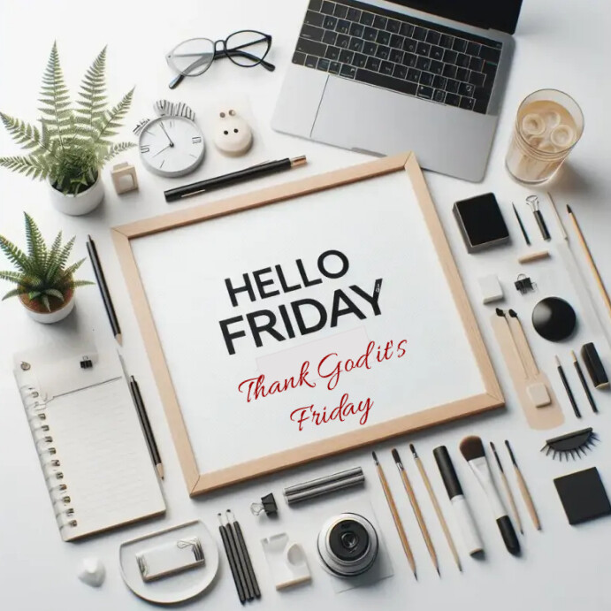 Hello Friday Template | PosterMyWall