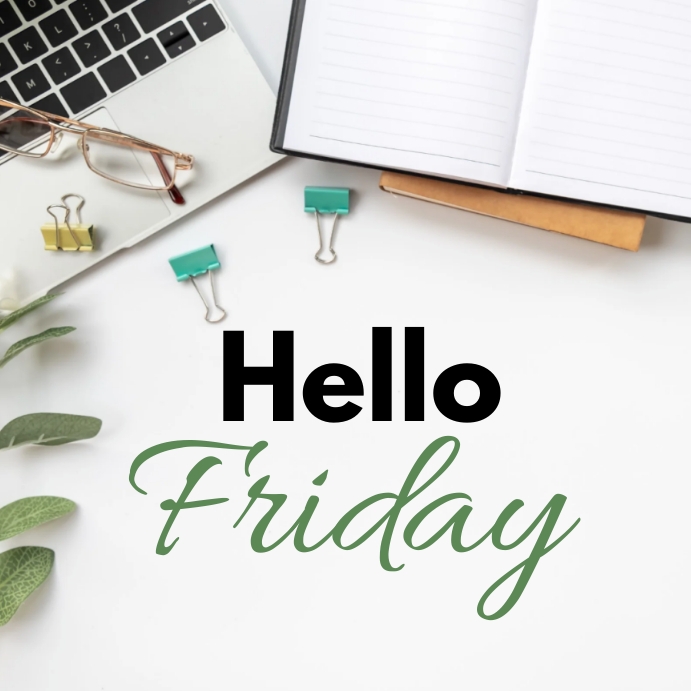 Plantilla de Hello Friday template Instagram post | PosterMyWall