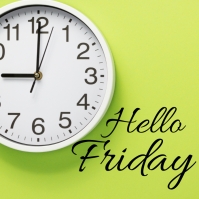 Hello Friday template Instagram post | PosterMyWall