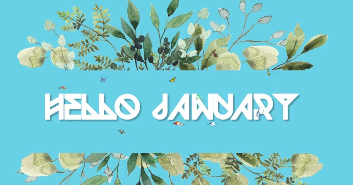 January Design/coding Hello January Template | PosterMyWall