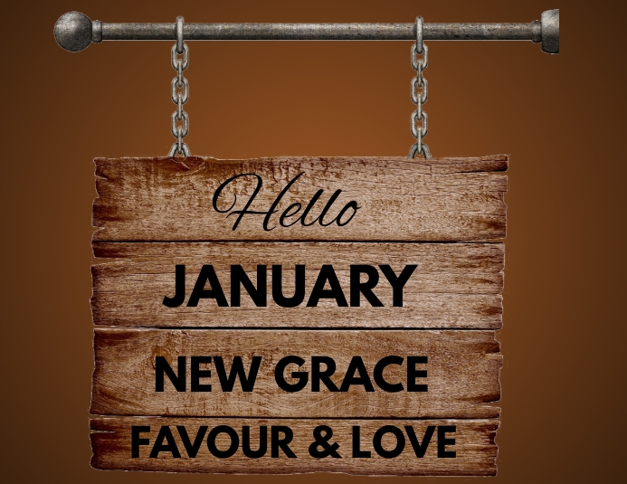 Hello January Label hello january Template | PosterMyWall