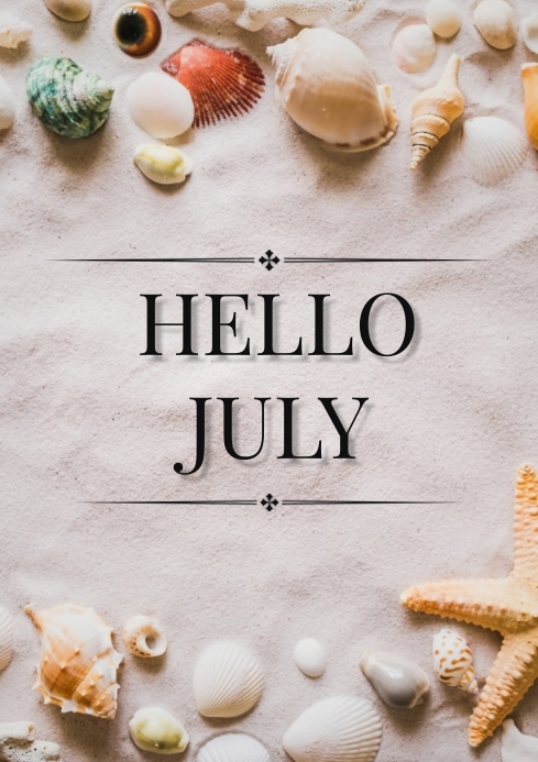 Hello July Design Hello july Template | PosterMyWall