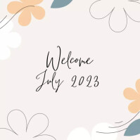 hello july Template | PosterMyWall