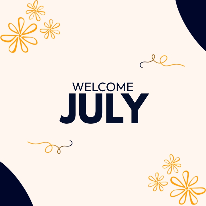 Hello July Header hello july Template | PosterMyWall