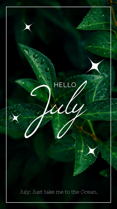 Hello July Header hello july template | PosterMyWall