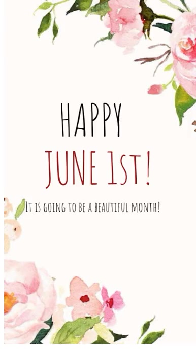 Hello June! Reel Instagram template
