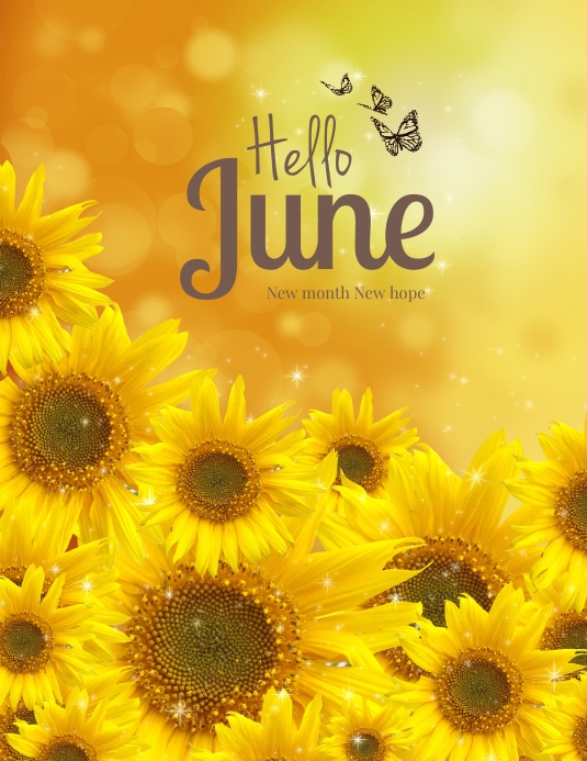 hello june Template | PosterMyWall
