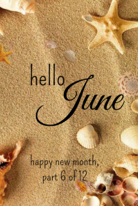 Hello june Template | PosterMyWall