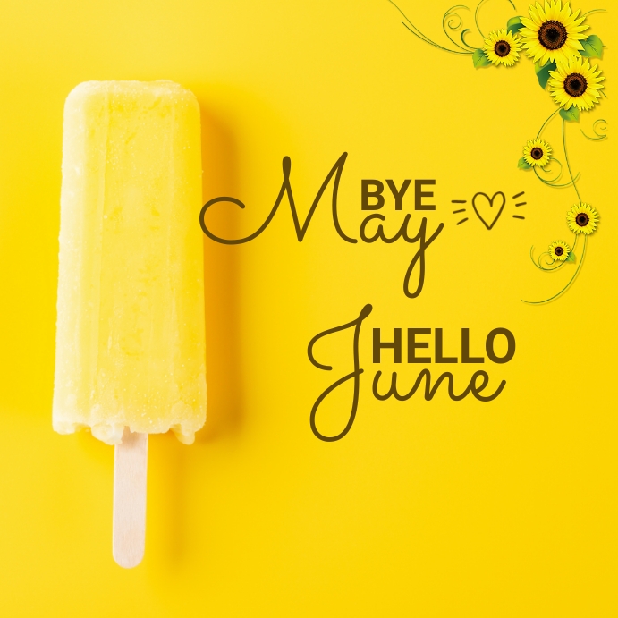 Hello june Template | PosterMyWall