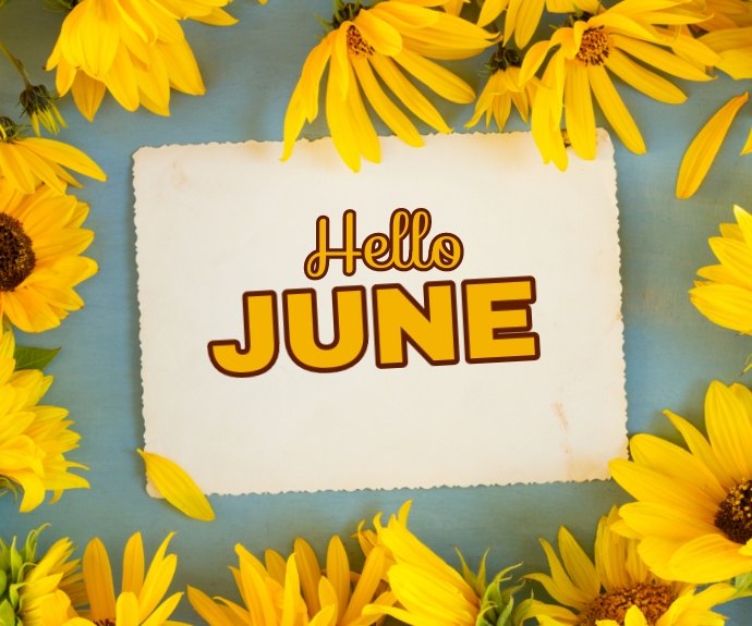 Hello june Template | PosterMyWall