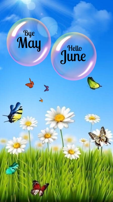 Hello June Template | PosterMyWall