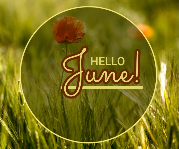 Hello june Template | PosterMyWall