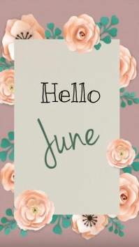 hello june Template | PosterMyWall