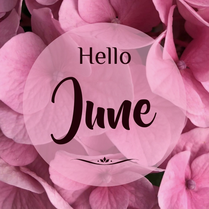 hello JUNE Template | PosterMyWall