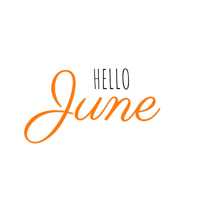 hello june Square (1:1) template