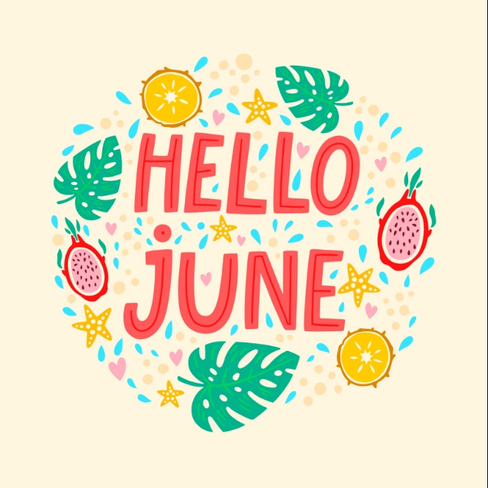 hello june Template | PosterMyWall