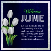 Hello june Template | PosterMyWall