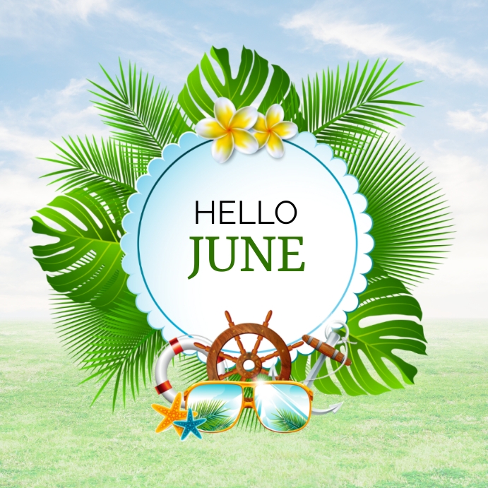 hello june Template | PosterMyWall