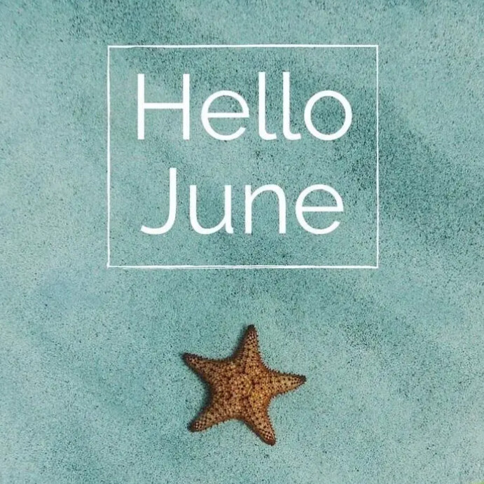 Hello june Template | PosterMyWall
