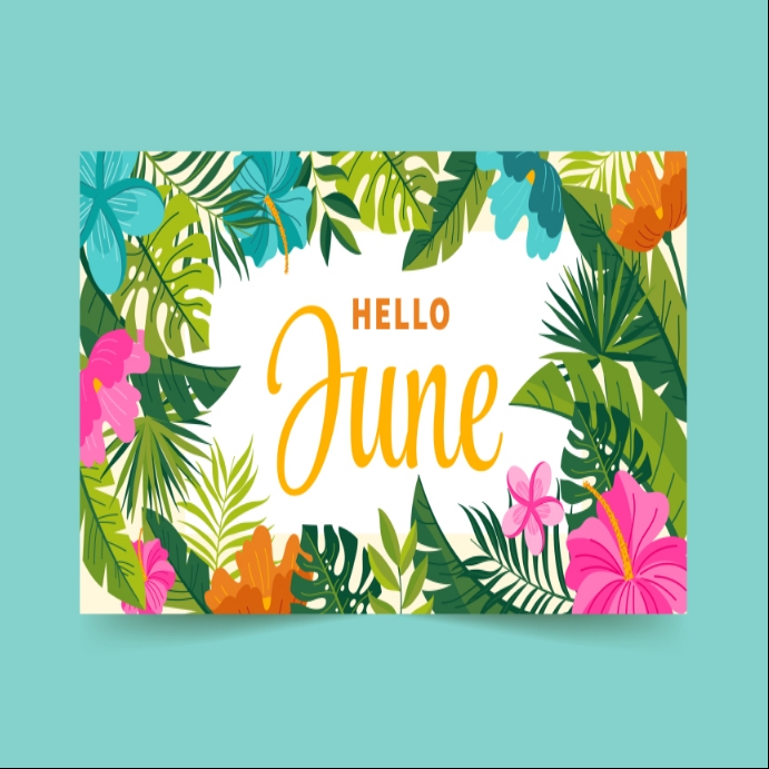Copy of hello june | PosterMyWall
