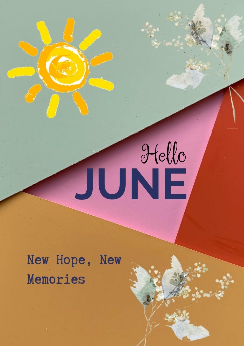 Hello June Images Welcome June Vector Art, Icons, And Graphics For