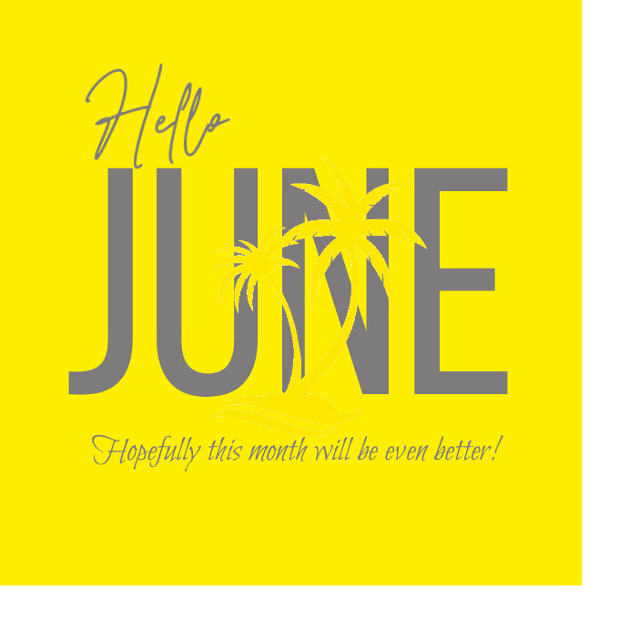 Hello June Instagram Post Template | PosterMyWall