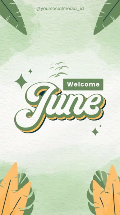 hello june template Tiktok Video