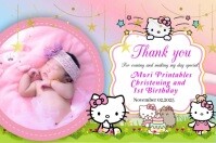 Hello Kitty Ref Magnet Poster template