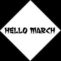 Hello March Sign Off Hello March Template | PosterMyWall