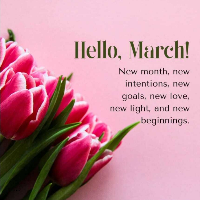 Hello March Sign Off Copy of Hello March | PosterMyWall