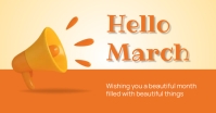 Hello March Sign Off Hello March Template | PosterMyWall